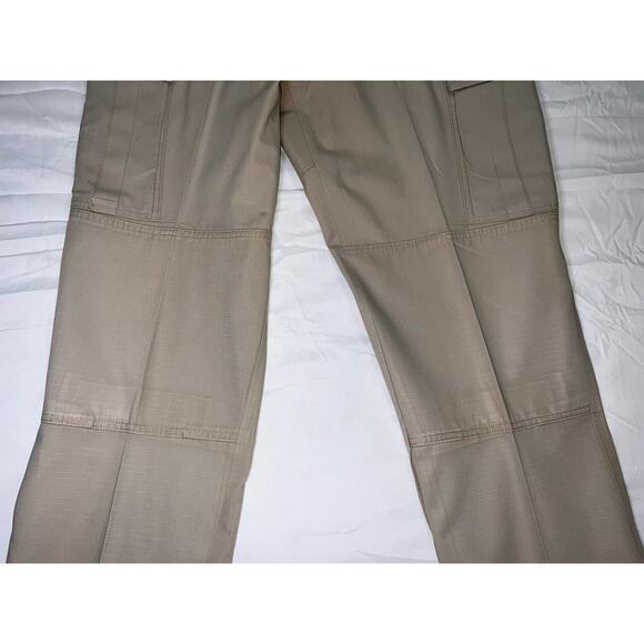 5.11 Tactical Cargo Pants Men's Size Large Tall Khaki TDU Ripstop Pockets 74003 - Picture 4 of 16